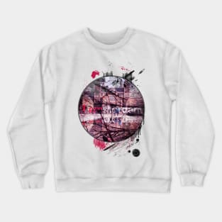 amsterdam photo and digital painting illustration Crewneck Sweatshirt